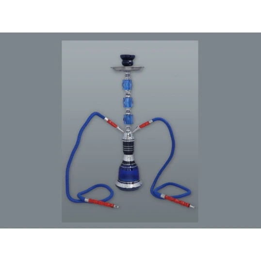 Arab stílusú kék színű shisha - 2 csöves - OUTLET - HumidorShop Outlet