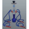 Hookah kék vízipipa 4 csöves 44 cm