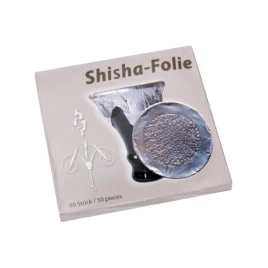 Méretre vágott shisha alufólia - 50 darabos