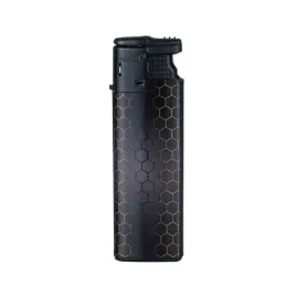 Angel újratölthető öngyújtó, színes carbon mintás - 2