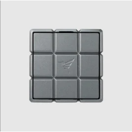 Colibri Heritage Cube Desk Cutter – Többfunkciós asztali szivarvágó - ezüst