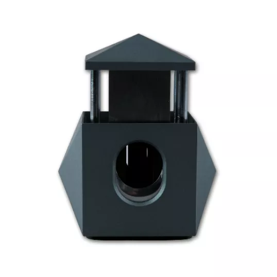 COLIBRI "Quasar" asztali szivarvágó fekete lakkozott  24/27mm