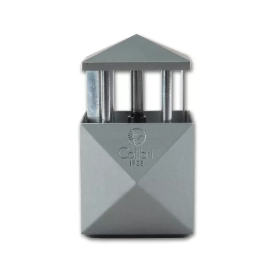 COLIBRI "Quasar" Gunmetal asztali szivarvágó lakkozott  24/27mm - szürke