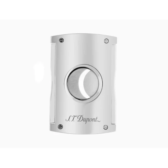 S.T. Dupont MaxiJet szivarvágó króm – dupla pengés, 20 mm - S.T. Dupont Maxi Jet