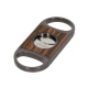 Adorini Double Blade Cutter szivarvágó – Gun Metal / Ebony