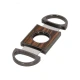 Adorini Double Blade Cutter szivarvágó – Gun Metal / Ebony