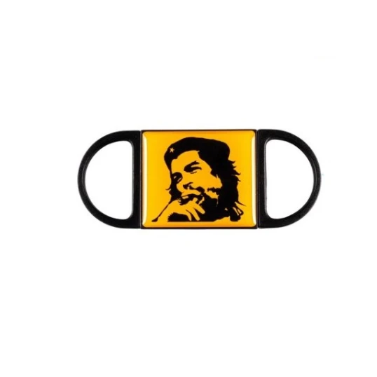 Top Cut Che Guevara mintás szivarvágó – 20 mm - Dupla pengés szivarvágó