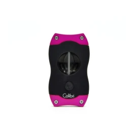 Colibri V-Cut Pink ék szivarvágó – V-Cutter, nemesacél penge, 23 mm