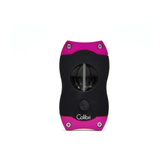 Colibri V-Cut Pink ék szivarvágó – V-Cutter, nemesacél penge, 23 mm - Colibri V-Cut