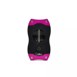 Colibri V-Cut Pink ék szivarvágó – V-Cutter, nemesacél penge, 23 mm