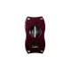 Colibri Red Carbon V-Cut, nemesacél pengéjű ék szivarvágó 23mm - vörös