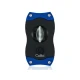 Colibri V-Cut Blue, nemesacél pengéjü ék szivarvágó 23mm - kék - Colibri V-Cut