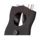 Colibri V-Cut Black, nemesacél pengéjü ék szivarvágó 23mm - fekete