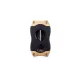 Colibri V-Cut Brushed Gold, nemesacél pengéjü ék szivar vágó 23mm - szálcsiszolt arany