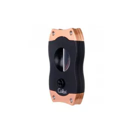Colibri V-Cut Brushed Rose Gold, nemesacél pengéjü ék szivarvágó 23mm - szálcsiszolt rózsaarany