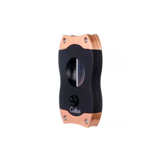 Colibri V-Cut Brushed Rose Gold, nemesacél pengéjü ék szivarvágó 23mm - szálcsiszolt rózsaarany - Colibri V-Cut