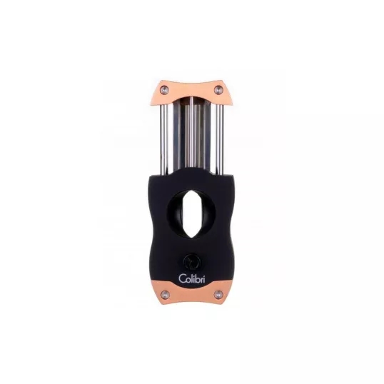 Colibri V-Cut Brushed Rose Gold, nemesacél pengéjü ék szivarvágó 23mm - szálcsiszolt rózsaarany - Colibri V-Cut