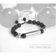 Les Fines Lames Punch Bracelet Volcano Skull szivaros karkötő 7 mm-es szivarfúróval