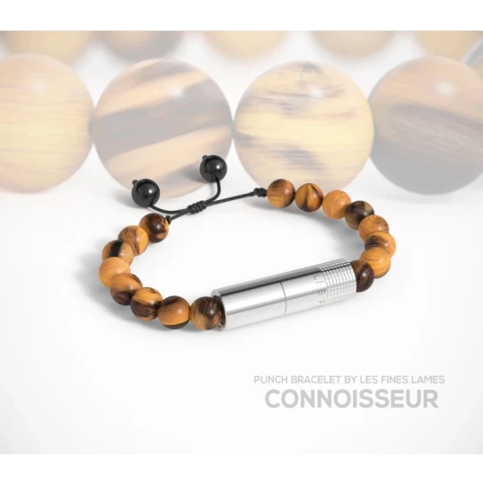 Les Fines Lames Punch Bracelet Connoisseur szivaros karkötő 7 mm-es szivarfúróval