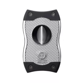 Colibri SV-Cut dupla pengés és ék szivarvágó 23/27 mm – ezüst és fekete