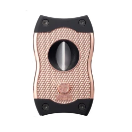 Colibri SV-Cut dupla pengés és ék szivarvágó 23/27 mm – rosegold és fekete