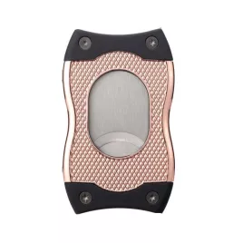 Colibri SV-Cut dupla pengés és ék szivarvágó 23/27 mm – rosegold és fekete