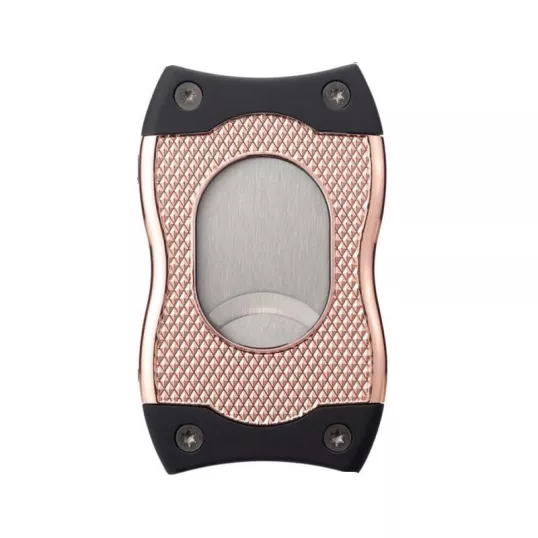 Colibri SV-Cut dupla pengés és ék szivarvágó 23/27 mm – rosegold és fekete - Colibri SV-Cut