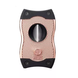 Colibri SV-Cut dupla pengés és ék szivarvágó 23/27 mm – rosegold és fekete
