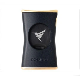 Colibri Slim szivarvágó - fekete, arany