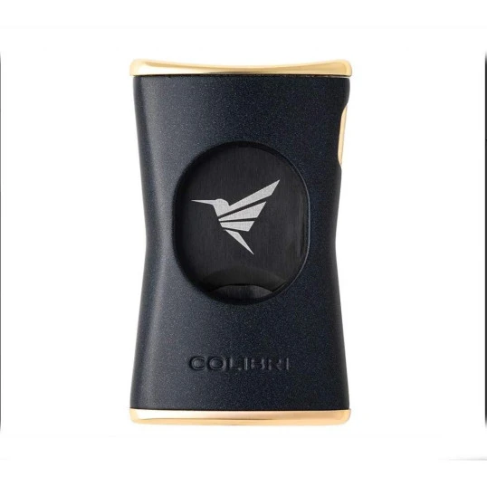 Colibri Slim szivarvágó - fekete, arany