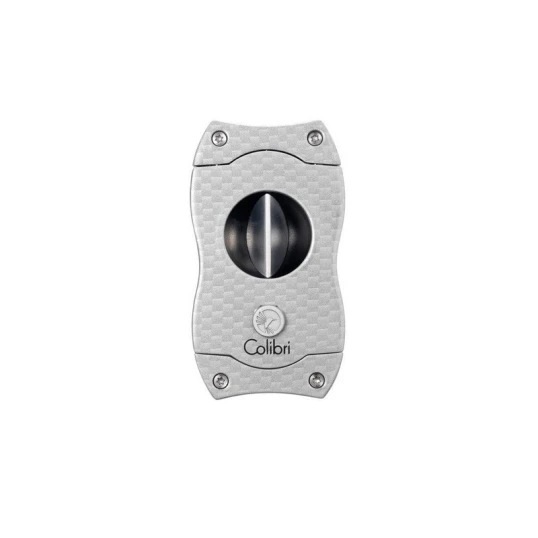 Colibri ék szivarvágó 23mm - ezüst/carbon - Colibri V-Cut