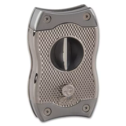 Colibri SV-Cut dupla pengés és ék szivarvágó 23/27 mm – gunmetal