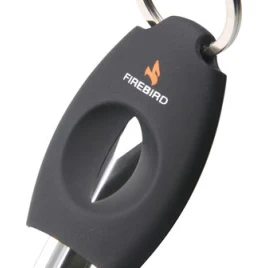 Firebird Viper kulcsra akasztható 23mm-es ék szivarvágó - fekete