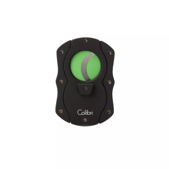 Colibri Cut pillangó szivarvágó zöld színű tapadás mentes nemesacél pengével - 25mm