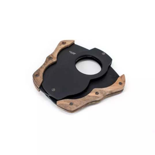Colibri Wood Cut Light Burl, pillangó szivarvágó eredeti fa borítással - 22mm