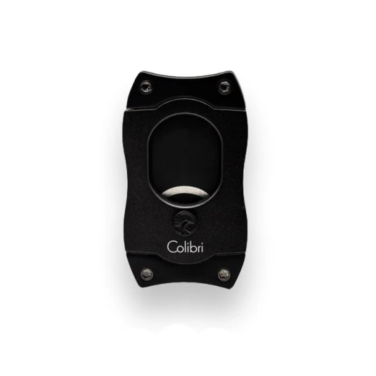 Colibri S-Cut Black, fekete színű nemesacél pengéjü guillotine szivarvágó 26mm - fekete - Colibri S-Cut