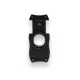 Colibri S-Cut Black, fekete színű nemesacél pengéjü guillotine szivarvágó 26mm - fekete