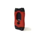 Colibri S-Cut Red, piros színű nemesacél pengéjü guillotine szivarvágó 26mm - fekete pengével