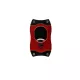 Colibri S-Cut Red, piros színű nemesacél pengéjü guillotine szivarvágó 26mm - fekete pengével