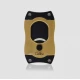 Colibri S-Cut Gold, szálcsiszolt arany színű nemesacél pengéjü guillotine szivarvágó 26mm - fekete pengével - Colibri S-Cut