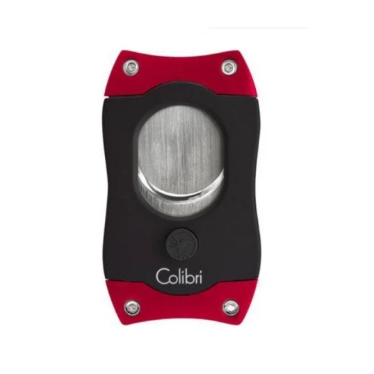 Colibri S-Cut Easy Cut Black + Red guillotine szivarvágó 26 mm – fekete és piros - Colibri S-Cut