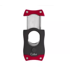 Colibri S-Cut Easy Cut Black + Red guillotine szivarvágó 26 mm – fekete és piros