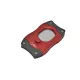 Colibri S-Cut Easy Cut Black + Red guillotine szivarvágó 26 mm – fekete és piros
