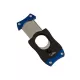 Colibri S-Cut Easy Cut Black + Blue guillotine szivarvágó 26 mm – fekete és kék