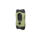 Colibri S-Cut Green, fekete színű nemesacél pengéjü guillotine szivarvágó 26mm - zöld