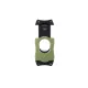 Colibri S-Cut Green, fekete színű nemesacél pengéjü guillotine szivarvágó 26mm - zöld