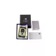 Colibri S-Cut Green, fekete színű nemesacél pengéjü guillotine szivarvágó 26mm - zöld