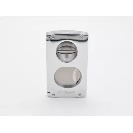 S.T. Dupont Cigar Universe kombinált szivarvágó – dupla pengés és V-cut – króm