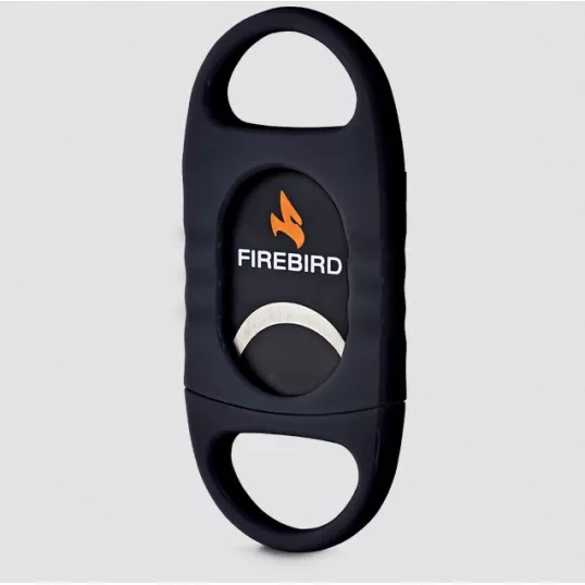 Firebird Nighthawk guillotine szivarvágó nemesacél pengével 60-as gyűrű méret - fekete