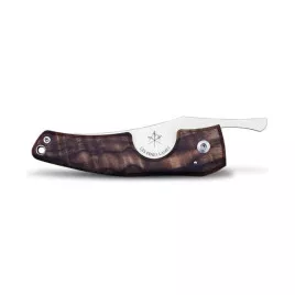 Les Fines Lames Le Petit Gunstock Walnut Burl diógyökér markolatos szivarvágó kés
